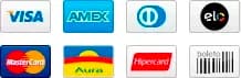 Metodos de pago aceptados